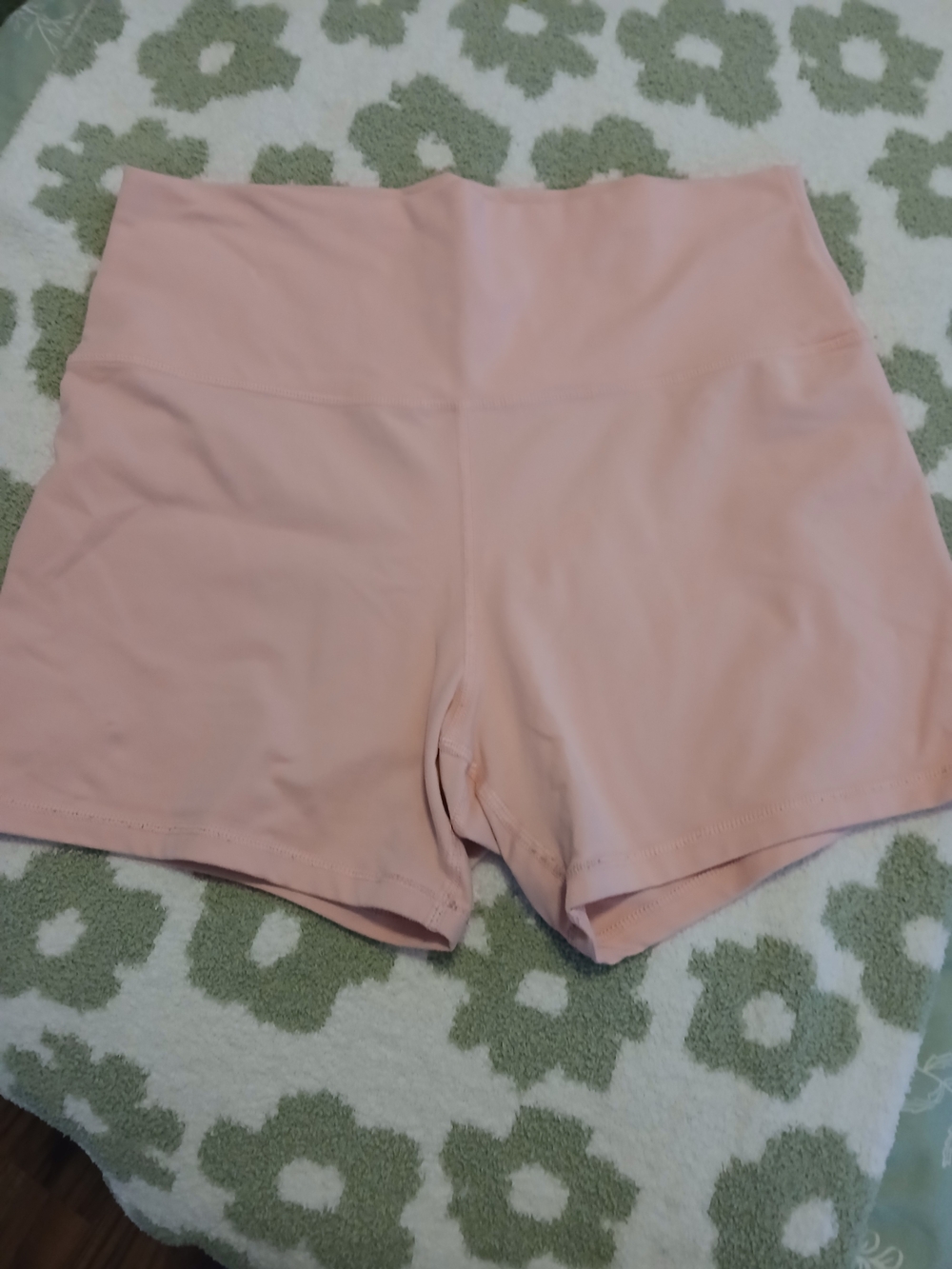 aerie High-Rise Athletic Shorts in Blush